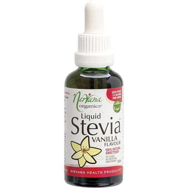 Nirvana Organics Liquid Stevia Vanilla 50ml