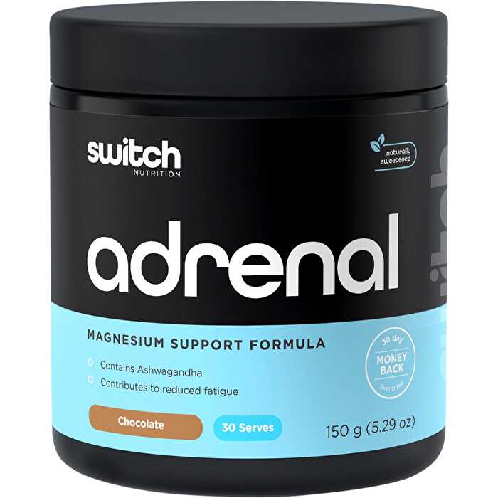 Switch Nutrition Adrenal Magnesium Support Formula Chocolate 150g