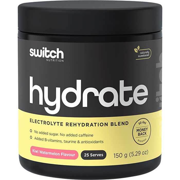 Switch Nutrition Hydrate Electrolytes No Added Sugar Kiwi Watermelon 150g