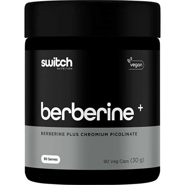 Switch Nutrition Berberine+ Plus Chromium Picolinate 90 Caps