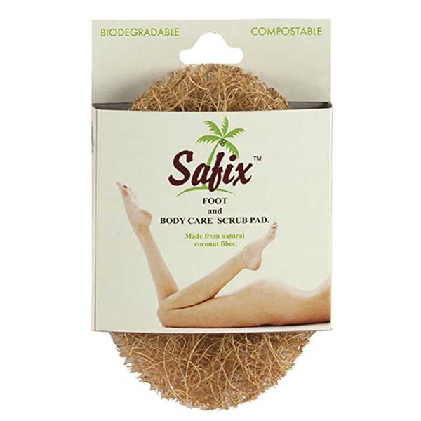 Safix Foot & Body Scrub Pad Biodegradable & Compostable