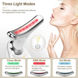 EMS Neck Face Lifting roller - LED Photon wellness, Wrinkle Remover ES-1081