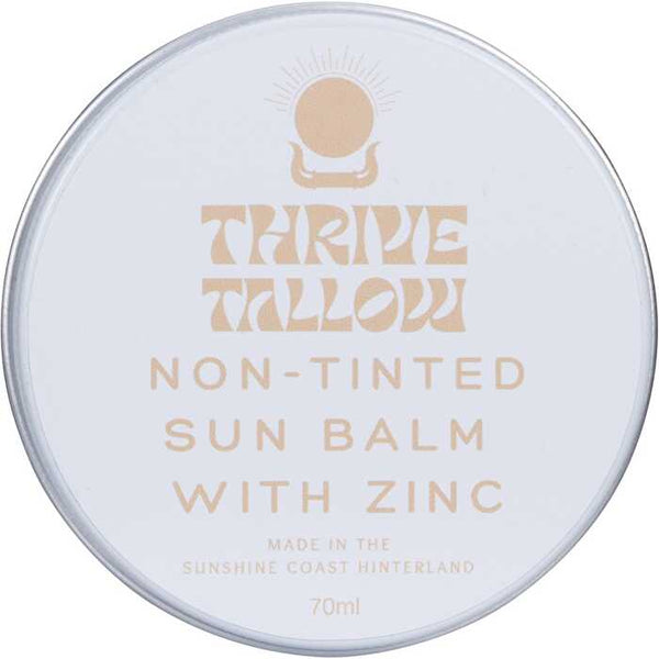 Thrive Tallow Non Tinted Sun Balm with Zinc 70ml