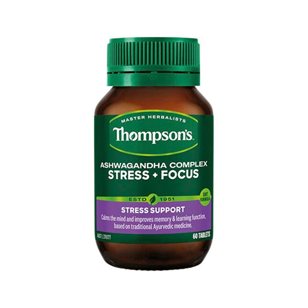 Thompsons Thompson's Ashwagandha Complex Stress + Focus 60t