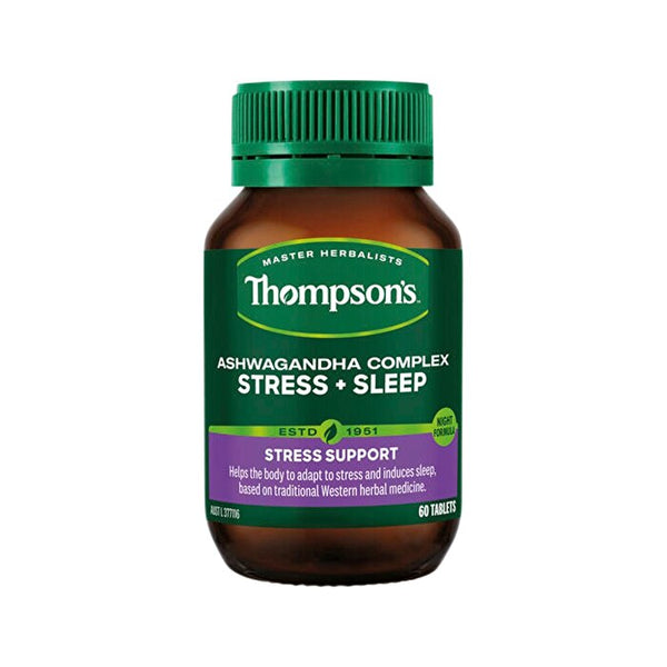 Thompsons Thompson's Ashwagandha Complex Stress + Sleep 60t