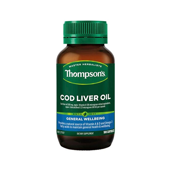 Thompsons Thompson's Cod Liver Oil 100c