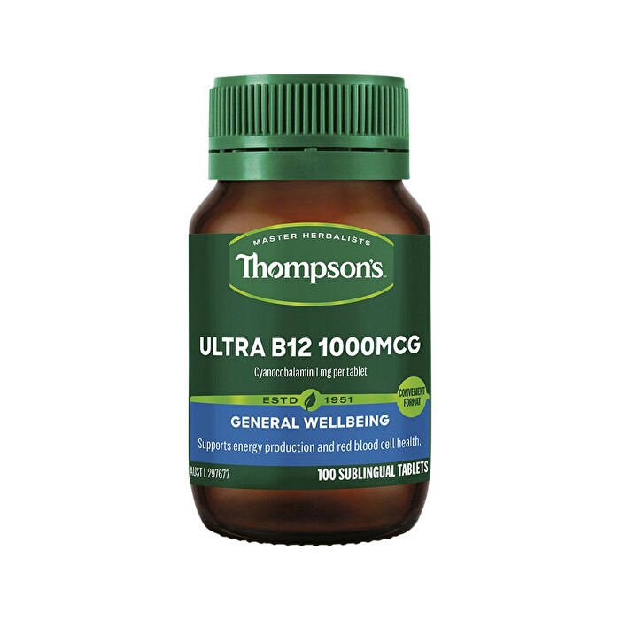 Thompsons Thompson's Ultra B12 1000mcg Sublingual 100t