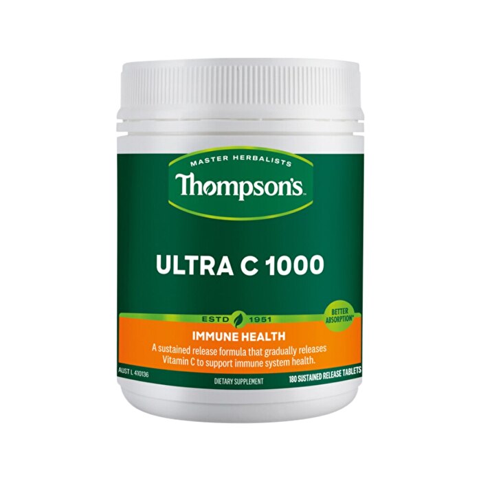 Thompsons Thompson's Ultra C 1000 Sustained Release 180t