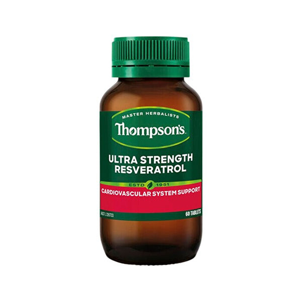 Thompsons Thompson's Ultra Strength Resveratrol 60t