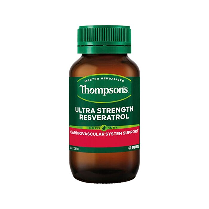 Thompsons Thompson's Ultra Strength Resveratrol 60t