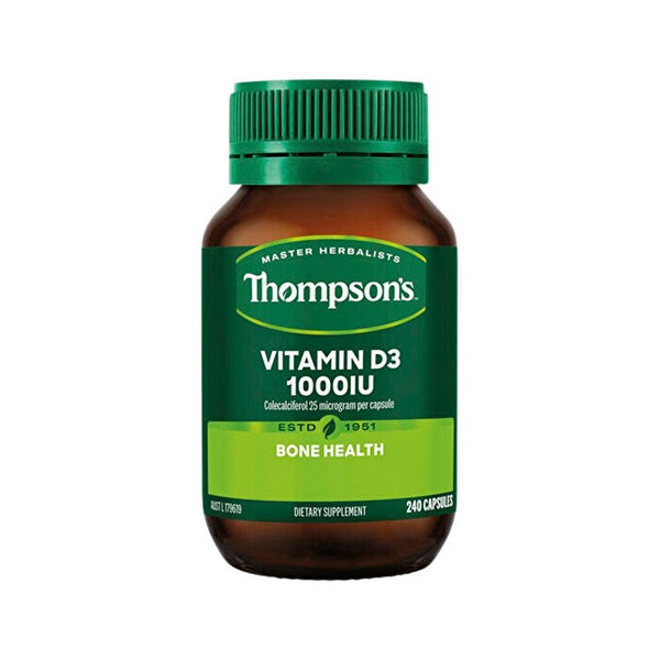 Thompsons Thompson's Vitamin D3 1000IU 240c