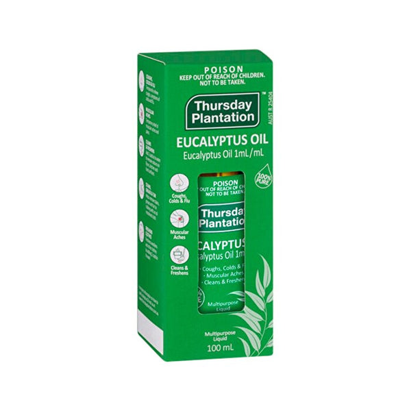 Thursday Plantation Eucalyptus Oil 100% Pure 100ml