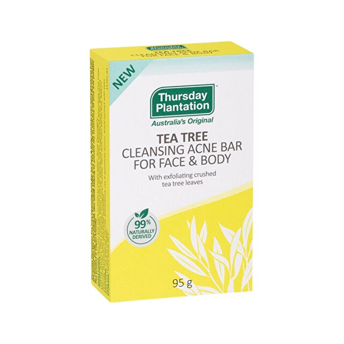 Thursday Plantation Tea Tree Cleansing Acne Bar For Face & Body 95g