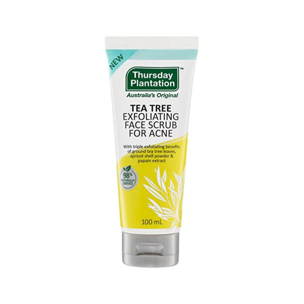 Thursday Plantation Tea Tree Exfoliating Face Scrub For Acne 100ml