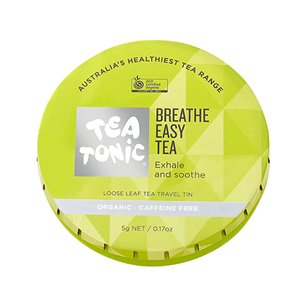 Tea Tonic Organic Breathe Easy Tea Travel Tin 5g