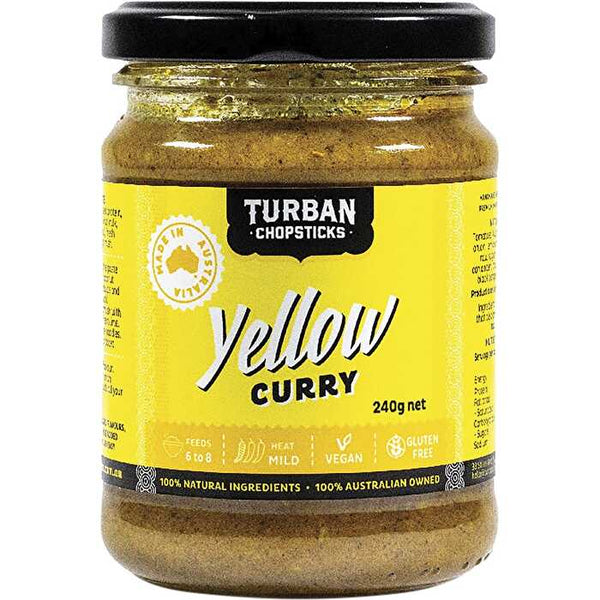 Turban Chopsticks Curry Paste Yellow Curry 240g