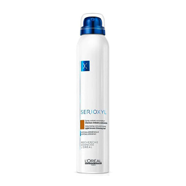 L'Oreal L'oreal Professionnel Serioxyl Volumising And Bodifying Coloured Light Brown Spray 200ml