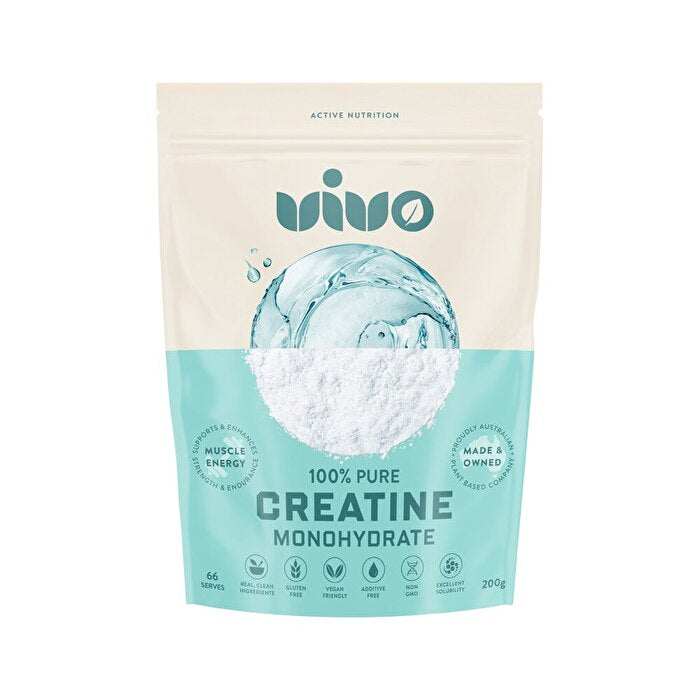 VIVO ALKALINE PROTEIN Vivo 100% Pure Creatine Monohydrate 200g