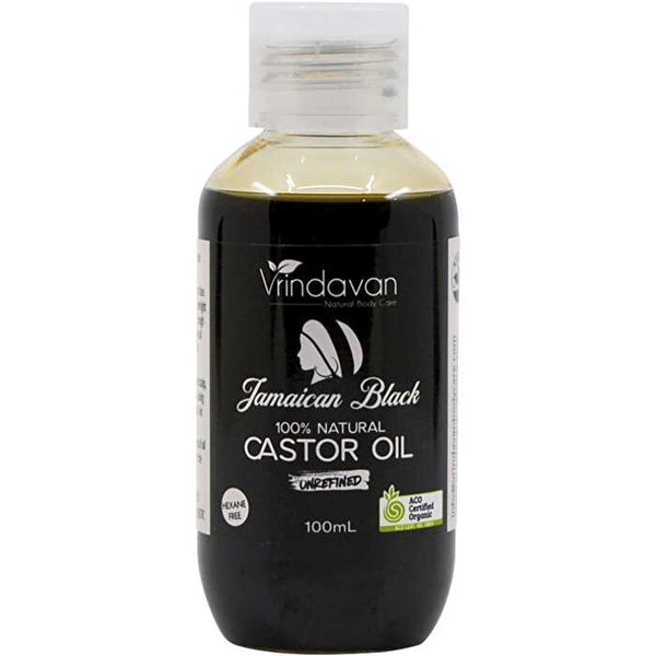 Vrindavan Jamaican Black Castor Oil Unrefined 100ml