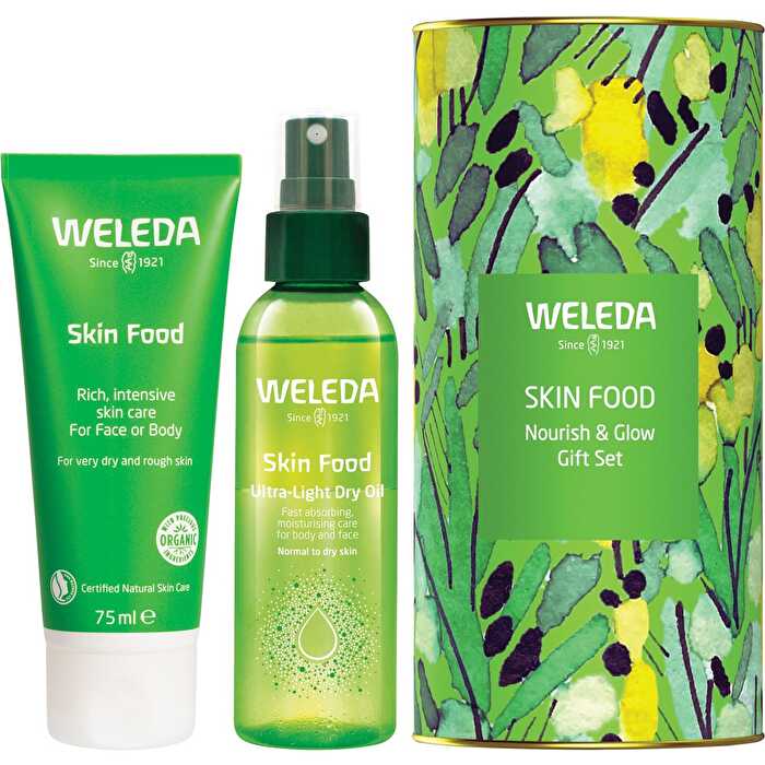 Weleda Skin Food Nourish & Glow Gift Set x2