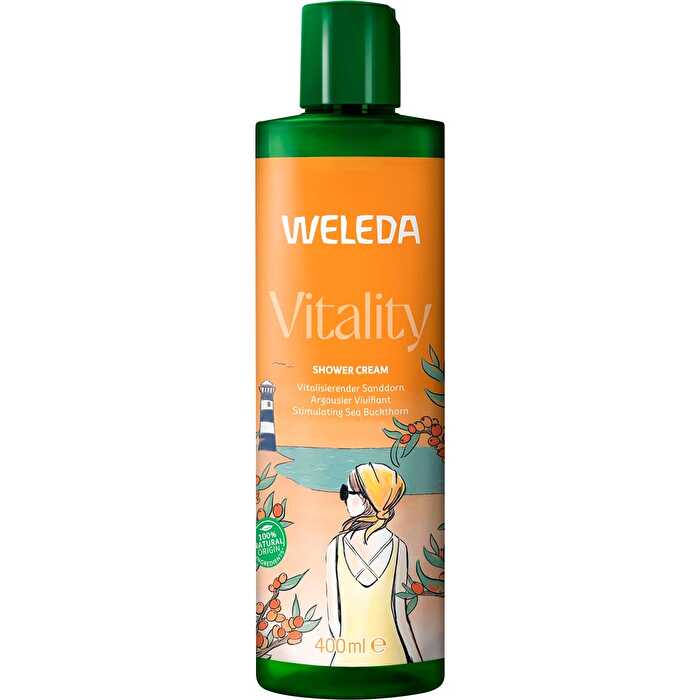 Weleda Vitality Shower Cream Sea Buckthorn 400ml