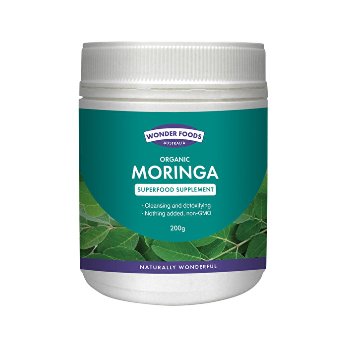 Wonder Foods Organic Moringa Superfood Supplement 200g
