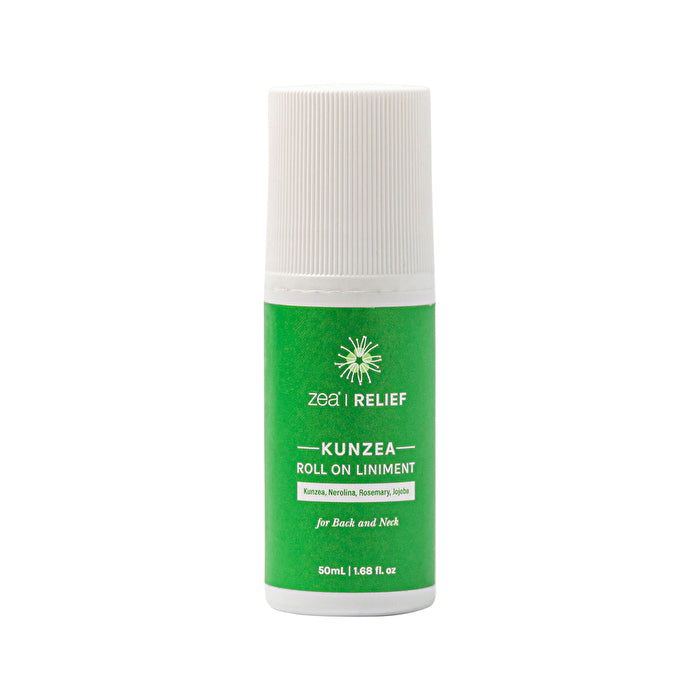 Zea Relief Kunzea Roll On Liniment (Kunzea, Nerolina, Rosemary, Jojoba) 50ml