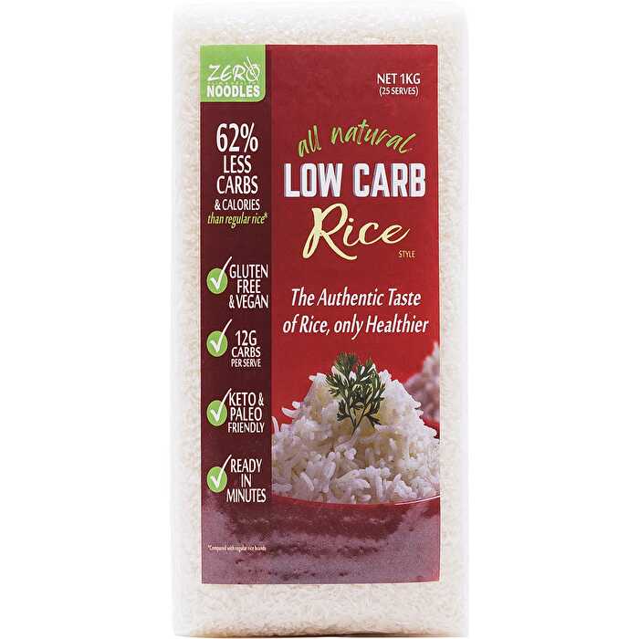 Zero Low Carb Rice Zero Slim & Healthy Low Carb Rice 1kg – Fresh Beauty Co.