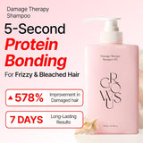 Growus Damage Therapy Shampoo EX 500ml – Korean Repair Care Shampoo for Dry &amp; Damaged Hair