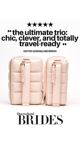 ESTETIKA Blush Pink Makeup Bag Bundle - The HOMEE + BIGEE