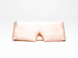 ESTETIKA Cooling Blush Pink Silk Wide Eye Mask with Gift Box