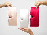 ESTETIKA Cooling Blush Pink Silk Wide Eye Mask with Gift Box