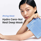 BIODANCE Hydro Cera-nol Real Deep Mask 4 Sheets – Hydration Blue