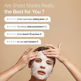 MENOKIN 30 Seconds Quick Bubble Mask 6 Types – Multi-Action Oxygen Foaming Mask