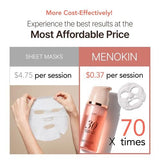 MENOKIN 30 Seconds Quick Bubble Mask 6 Types – Multi-Action Oxygen Foaming Mask