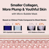 MENOKIN 30 Seconds Quick Bubble Mask 6 Types – Multi-Action Oxygen Foaming Mask
