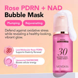 MENOKIN 30 Seconds Quick Bubble Mask 6 Types – Multi-Action Oxygen Foaming Mask