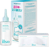 ILSO Natural Mild Clear Nose Patch Set + 40 Skin Wrap Cotton Pads (Sebum Softener & Pore Care Kit）