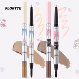 FLORTTE Double-Sided Eyeshadow Pencil – Dual-Ended Under Eye Highlight & Contour Stick for Natural Eye Makeup  Princess Aegyo Sal Volumizing