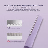 AMORTALS Double-Ended Micro Precision Eyebrow Razors – 2 Pieces