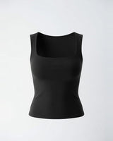 Pima Cotton Tank Top - Black