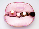 ESTETIKA Pink MINEE Makeup Bag Bundle - Small + Medium Pouch
