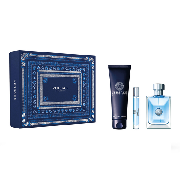 Versace Versace Pour Homme by Versace for Men 3 Pc Gift Set 3.4
