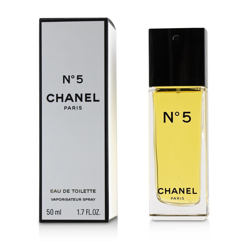  Chanel No.5 Eau De Toilette Spray Non-Refillable - 50ml/1.7oz  : Beauty & Personal Care