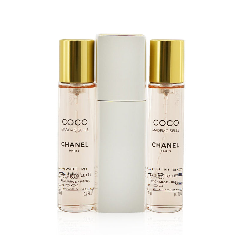 Chanel Coco Mademoiselle Twist & Spray Eau De Toilette  3x20ml/0.7oz