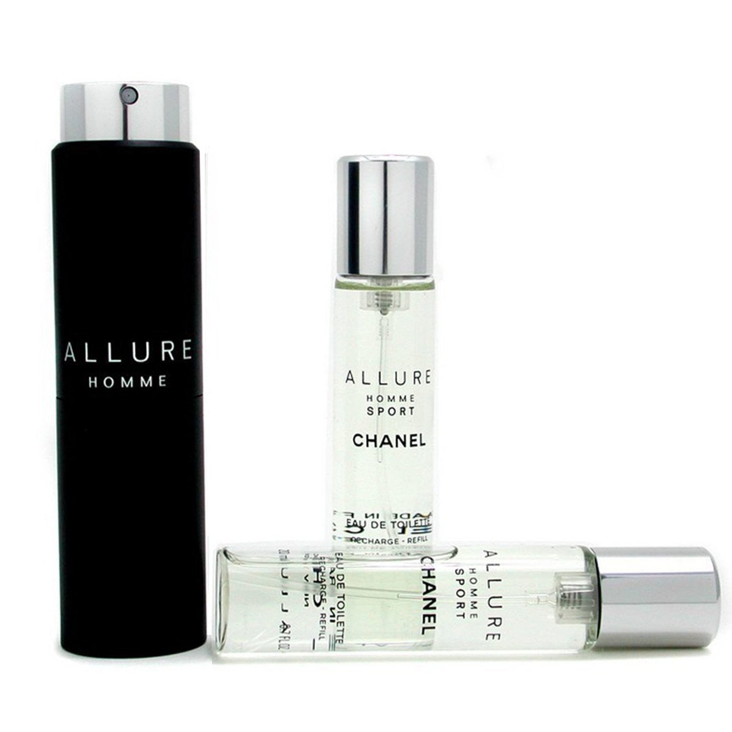 Chanel Allure Homme Sport Eau De Toilette Travel Spray (With Two Refills) –  Fresh Beauty Co.