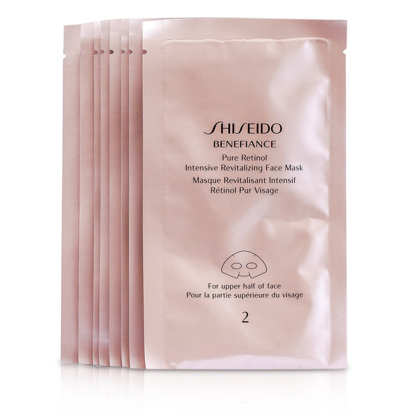 Shiseido Benefiance Pure Retinol Intensive Revitalizing Face Mask  4pairs