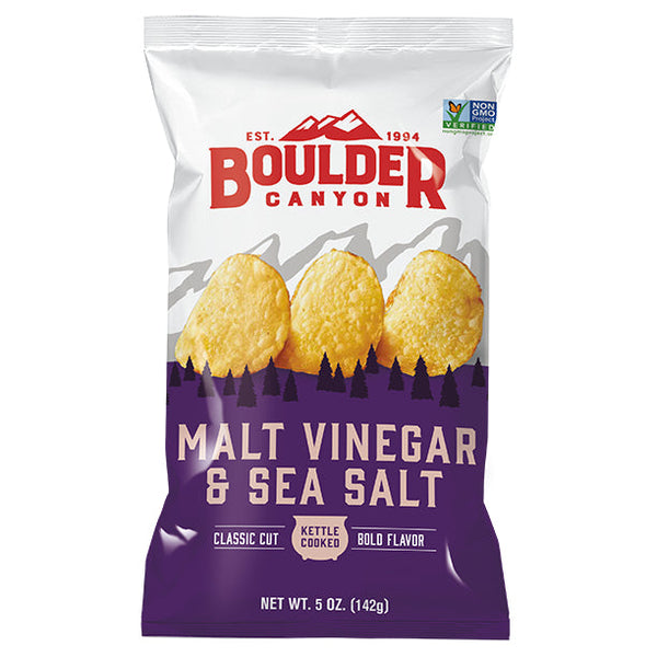 Boulder Malt Vinegar & Sea Salt 142g