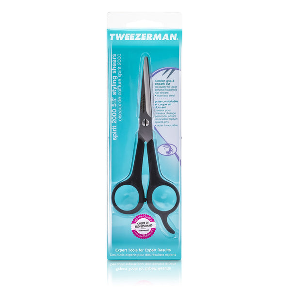 Tweezerman Spirit 2000 Styling Shears (Sharp Precise Cutting Blades) 