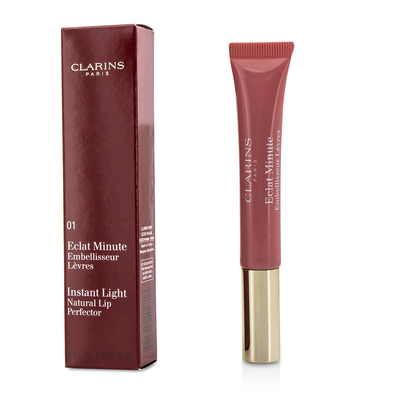 Clarins Eclat Minute Instant Light Natural Lip Perfector - # 01 Rose Shimmer 